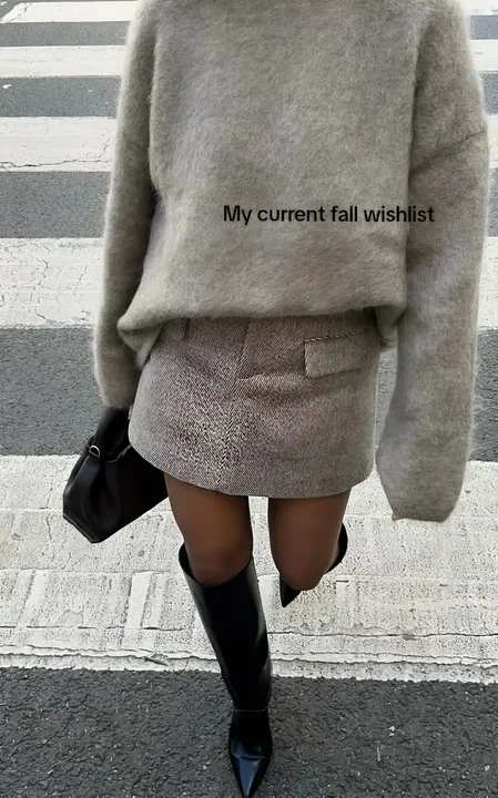 TikTok slideshow cover: My current fall wishlist