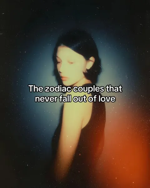 TikTok slideshow cover: The zodiac couples that never fall out of love