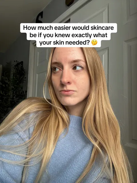 TikTok slideshow cover: Skincare questions