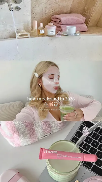 TikTok slideshow cover: How to Rebrand in 2026
